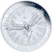 Silbermünze Wedge Tailed Eagle Australia 1 Unze 2024
