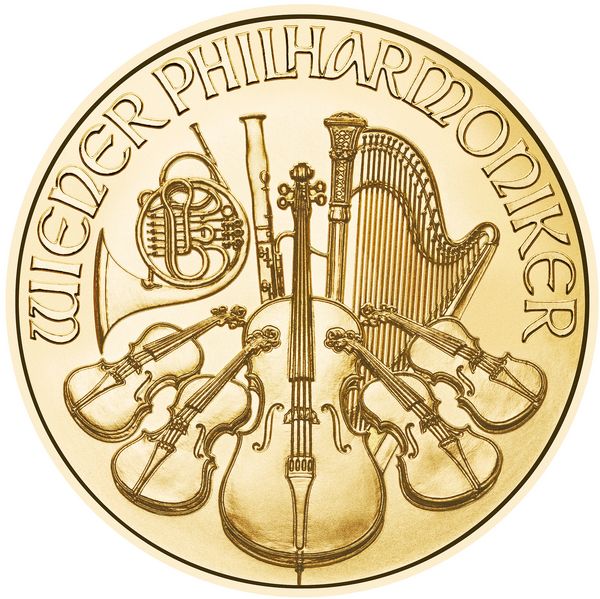 1 Unze Gold Wiener Philharmoniker 2023/2024
