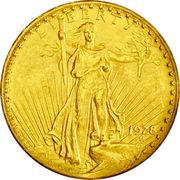 20 Dollar Gold St. Gaudens Double Eagle - diverse Jahrgänge
