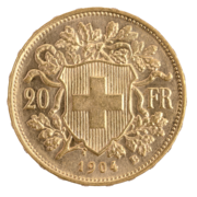 Goldvreneli 20 FR. 1904