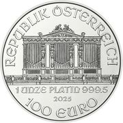 1 Unze Platin Wiener Philharmoniker 2025
