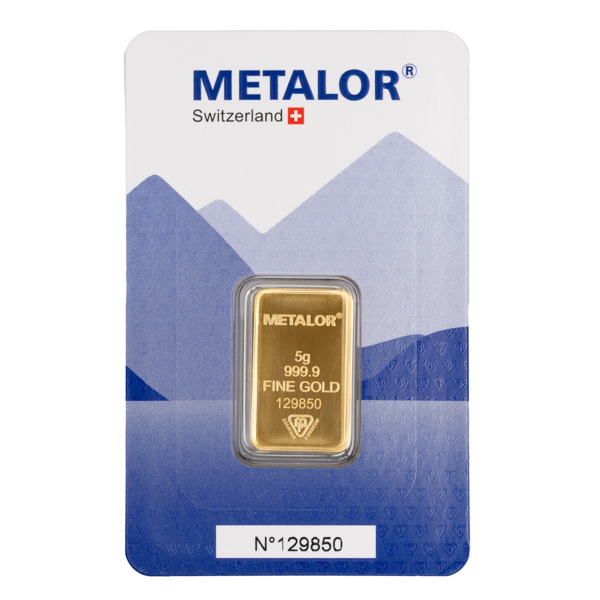 5 Gramm Goldbarren