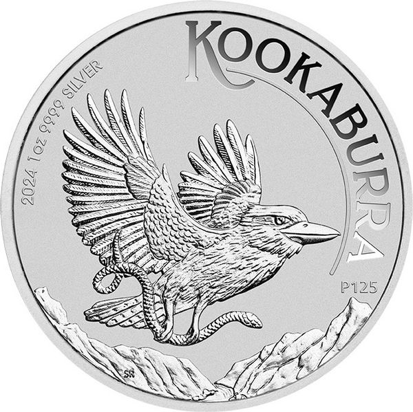 Silbermünze Kookaburra 1 Unze 2024