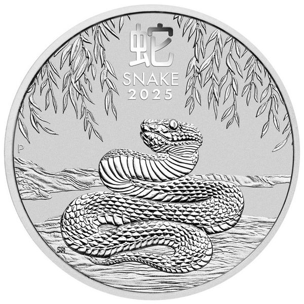 1 Kilogramm Silber Lunar III Schlange 2025