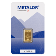 1 Gramm Goldbarren