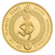 50 Fr.- Goldmünze «Internationales Jahr des Planeten Erde» 2008 PP
