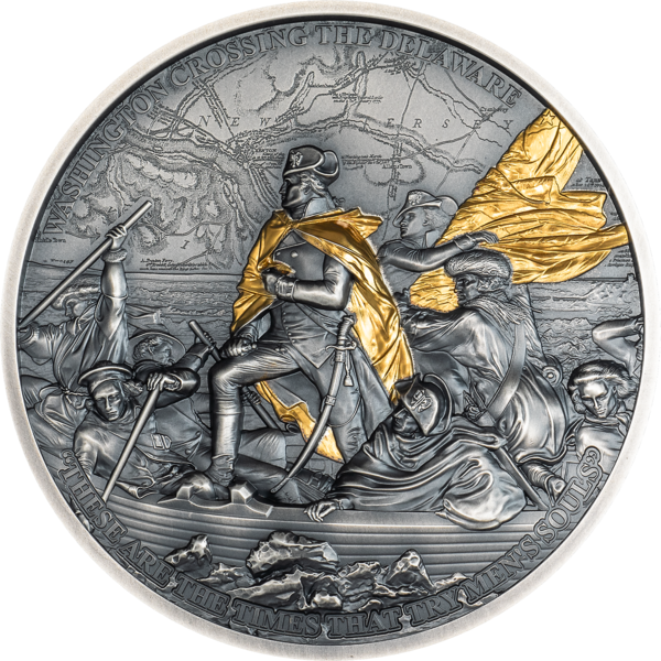 2 Unzen Silbermünze – Crossing the Delaware 2026 2 Unzen Silbermünze – Crossing the Delaware 2026