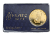 1 Unze Gold Schweiz "HELVETIC TRUST" im Blister