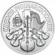 1 Unze Silber Wiener Philharmoniker