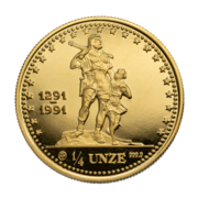 1/4 Unze Goldmünze Wilhelm Tell 1291–1991 1/4 Unze Goldmünze Wilhelm Tell 1291–1991