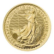 1/2 Unze Gold Britannia 2024