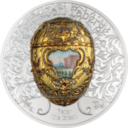 2 Unzen Silbermünze Peter Carl Fabergé - Peter der Grosse 2 Unzen Silbermünze Peter Carl Fabergé - Peter der Grosse