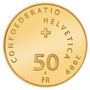 50 Fr.- Goldmünze «100 Jahre Pro Patria» 2009 PP
