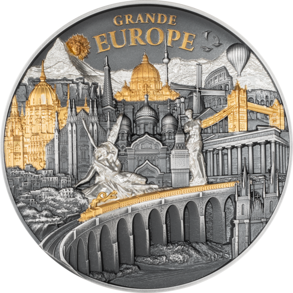 3 Unzen Silbermünze Grande Europe 3 Unzen Silbermünze Grande Europe