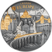 3 Unzen Silbermünze Grande Europe 3 Unzen Silbermünze Grande Europe