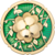 1 Unze Silbermünze Clover Evergreen (vergoldet)