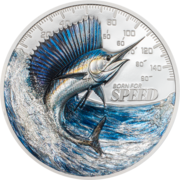 1 Unze Silbermünze Born for Speed – Sailfish (Fächerfisch) 2027 1 Unze Silbermünze Born for Speed – Sailfish (Fächerfisch) 2027
