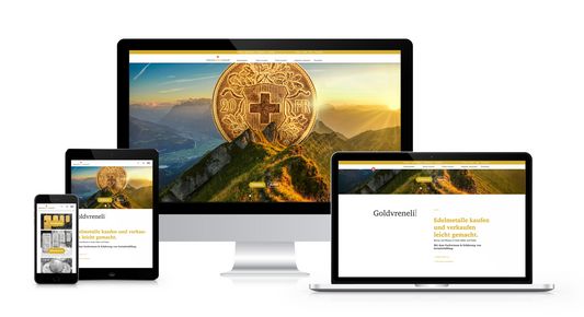 Neue Website SwissGoldShop
