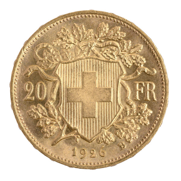 Goldvreneli 20 FR. 1926