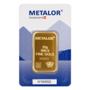 20 Gramm Goldbarren