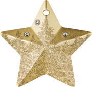 1 Unze Silber Weihnachtsstern - vergoldet 1 Unze Silber Weihnachtsstern - vergoldet