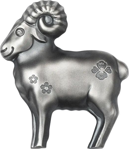 1 Unze Silber - Flauschiger Widder 2026