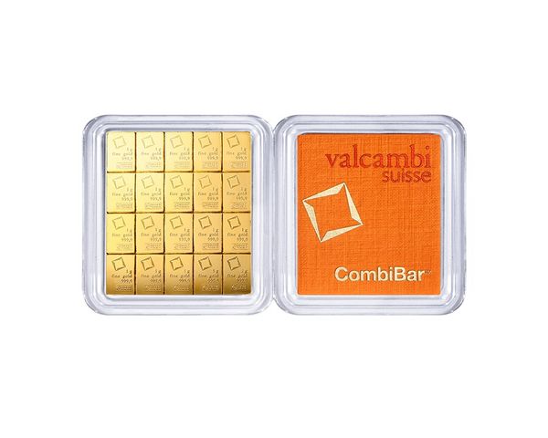 20 Gramm Gold Tafelbarren 20 x 1 g