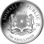1 Unze Silber Somalia Elefant 2014
