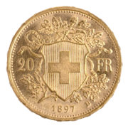Goldvreneli 20 FR. 1897