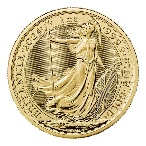1 Unze Gold Britannia 2024