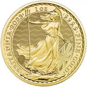 1 Unze Gold Britannia 2023 - King Charles