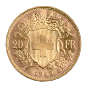 Goldvreneli 20 FR. 1949