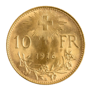 Goldvreneli 10 FR. 1916 Goldvreneli 10 FR. 1916