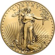 1 Unze Gold American Eagle 2025