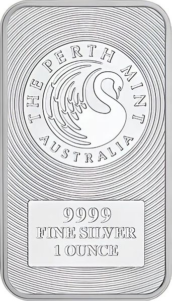 1 Unze Silberbarren Perth Mint
