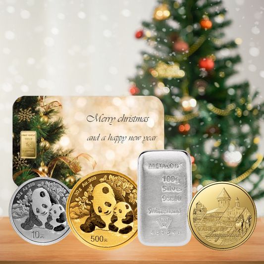 Weihnachtsprodukte von SwissGoldShop