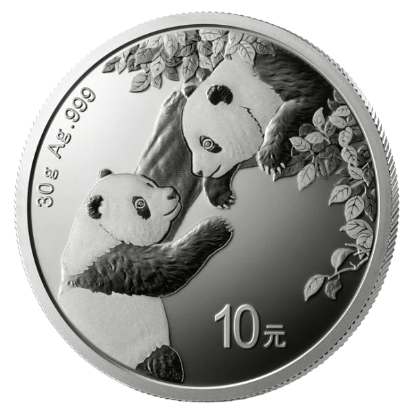 30 Gramm Silber Panda 2023